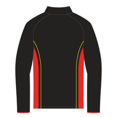 Off-Field Long Sleeve Qtr Zip Warm Up Top Light Weight